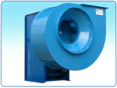 AH centrifugal blower with belt drive